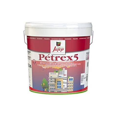 JAFEP Petrex 5 Liso Marron Virginia 4 L - Pintura para fachadas Cover
