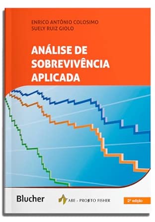 Capa do livro Análise de Sobrevivência Aplicada