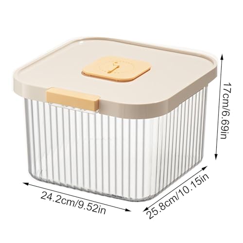 Supatmul 5kg Hundefutter Aufbewahrung, Luftdicht Futtertonne Hund, Dog Food Container Futtertonne mit Deckel, Messbecher und Schaufel, Hundefutterbox Futterbehälter für Haustiere