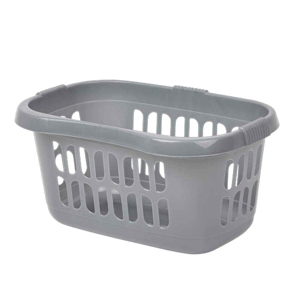 Wham Silver Casa Hipster Laundry Basket (Silver)