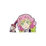 Swordsman Characters Peeker Stickers for Cars Laptop Skateboard Wall Decor UV Resistant (Mitsuri)