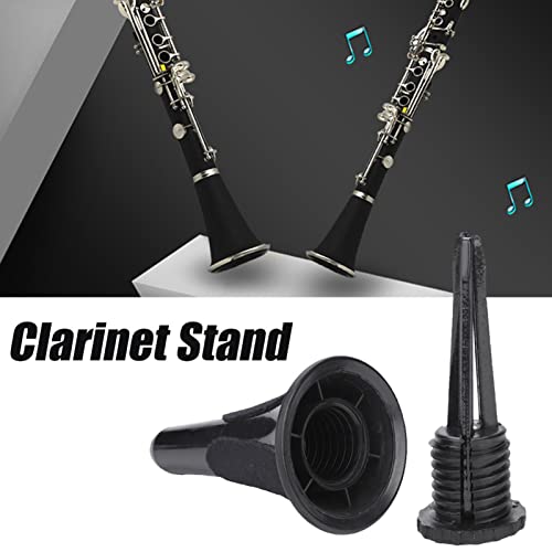 Portable Clarinet Stand, Stable Detachable Easy Storage Prevent Breaking Folding Tripod Holder For Wind Instrument #TOP4