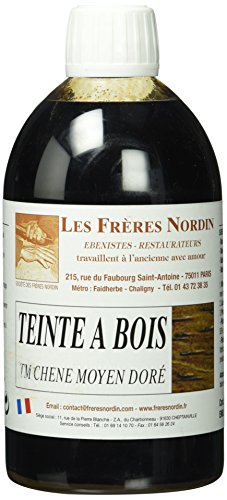 Les Frères Nordin 410502 Teinte à Bois Chêne Moyen Doré