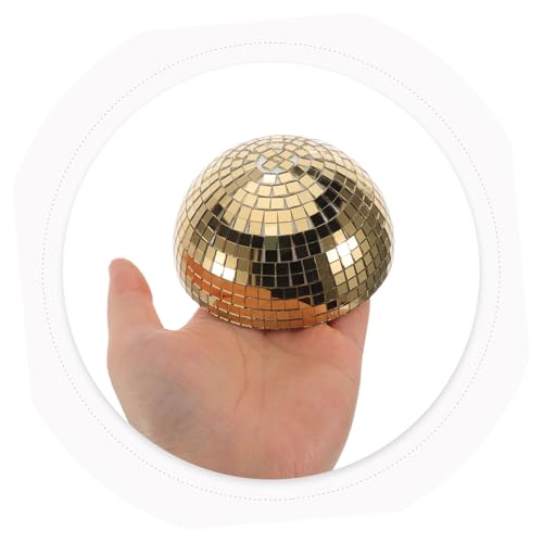 Kichvoe Esferas Espejadas Decorativas Disco Set 3 Piezas 10/15/20cm de Vidrio Reflectante con Adhesivo para Fiesta, Festival, Boda y Decoración de Hogar miniatura 4