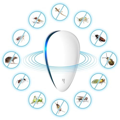 Image of Ultrasonic Electric Pest Repellent Machine to Repel Lizard,Rat,Cockroach,Mosquito,Home Pest Rodent Repelling Aid for Reject Ants for Reject Insect Mosquito Killer Machine (Pack of 6)