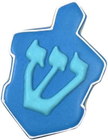 R&M Dreidel 3" Cookie Cutter Steel - Holiday Baking Tool for Cookies, Fondant & Crafts image 4