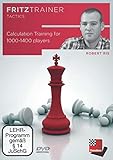  Calculation Training for 1000-1400 players: Fritztrainer - interakives Video-Schachtraining (Fritztrainer: Interaktives Video-Schachtraining)