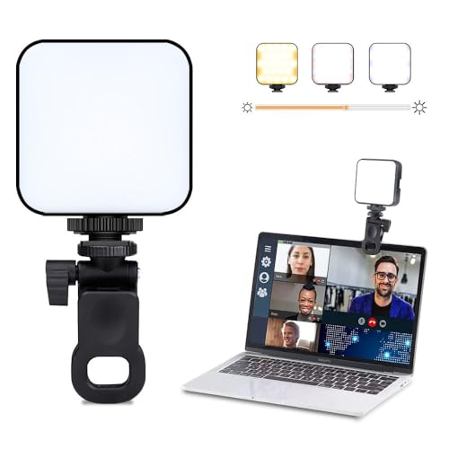 Image of RGB LED Soft Video Lighting Kit for Laptop /Phone Zoom Meeting Light | Photography LED Video Fill Light for Content Creator,Youtuber Vlog Compatible with Mobile Phones & Laptop's (AY -83 (RGB))