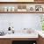 CRE8TIVE 4 Sheets White Long Hexagon Peel and Stick Backsplash - 12"x12" 3D Adhesive Stick on Tile Stickers for Kitchen, Bathroom, Laundry Room