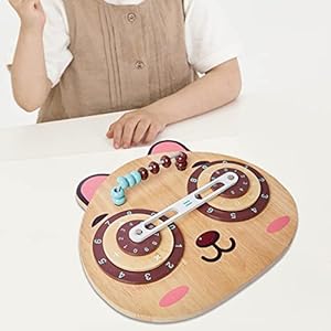 Misppro Drewniana Tablica Logarytmiczna Panda MNMISPPRO