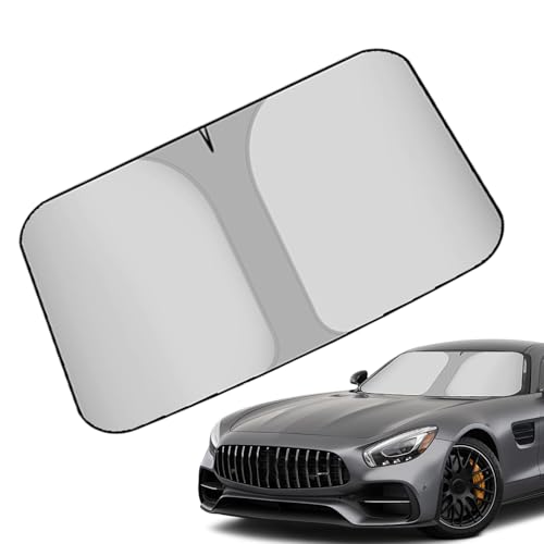 Derwrtup Parasol para Parabrisas - Sombras para Ventanas De Automóvil,Protector Solar Automotriz UV Y Calor para Camioneta Furgoneta SUV Pickup