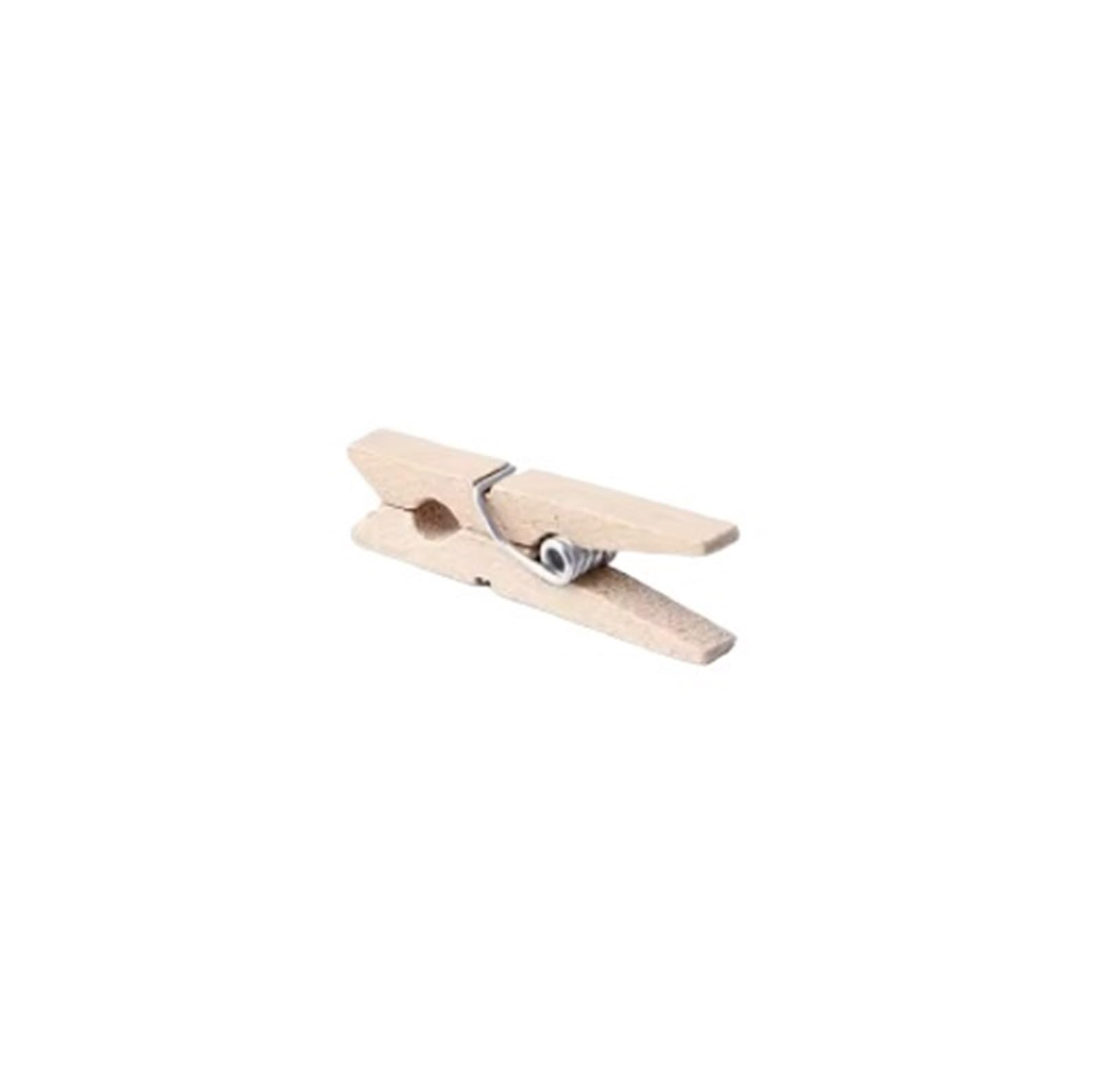 100pcs Wooden Clothes Photo Paper Peg Clothespin Craft Clips For Colthes(0.4x3cm)