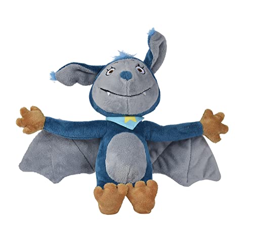 Simba 109221000 Fidi Fledermaus, bekannt aus dem KiKA Baumhaus aus kuschelweichem Plüsch, ab den ersten Lebensmonaten, Mehrfarbig, 25 cm