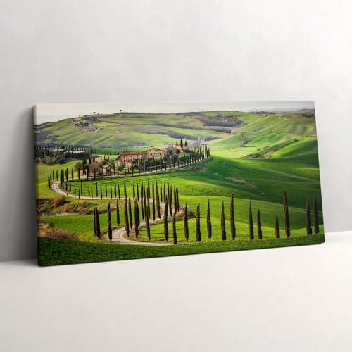 Tableau photo sur toile 120x60cm paysage d'Italie pour habiller mur vide