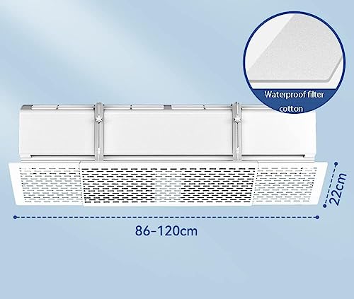 Pare-vent de climatisation rétractable pour réguler le souffle de bureau - 3