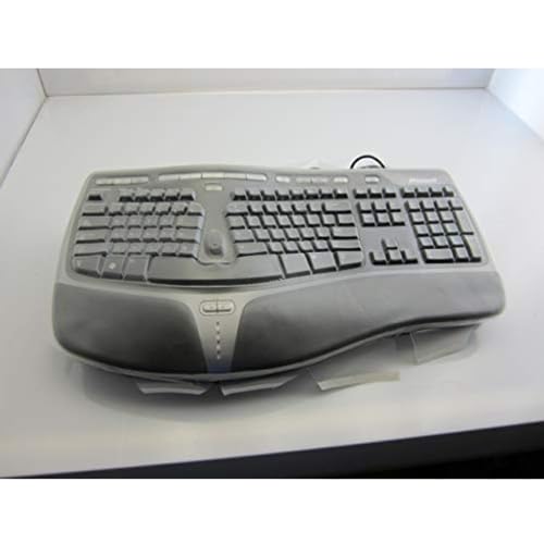 PROTECTCOVERS Keyboard Cover Skin Compatible with Microsoft Ergonomic 4000 1.0 KU0462 / KU-0462 Keyboard Cover Skin