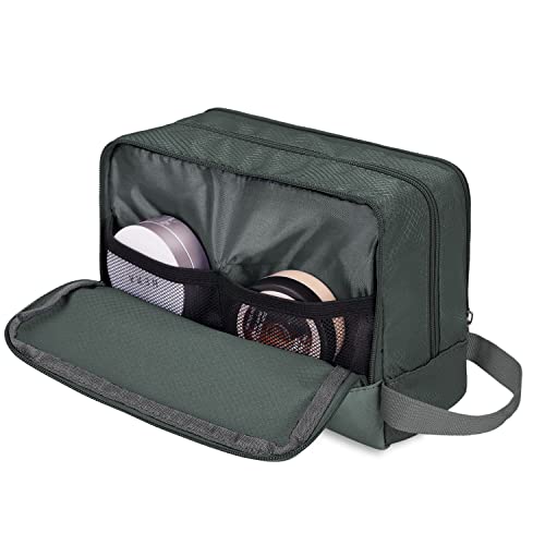 Image of WANDF Travel Toiletry Bag for Men, Small Dopp Kit for Toiletries