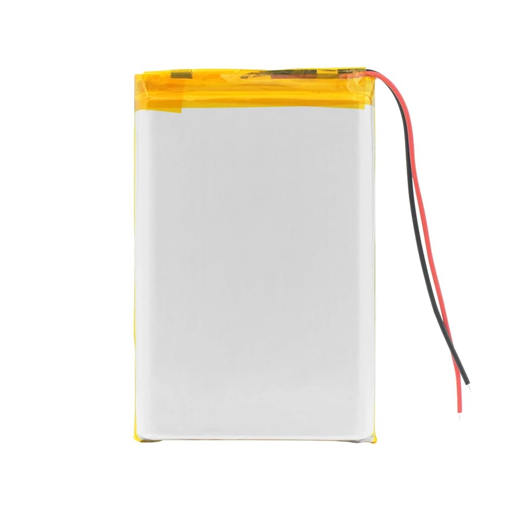Amazon | 1個 3.7V 6000mAh リチウムポリマー充電式バッテリー 906090