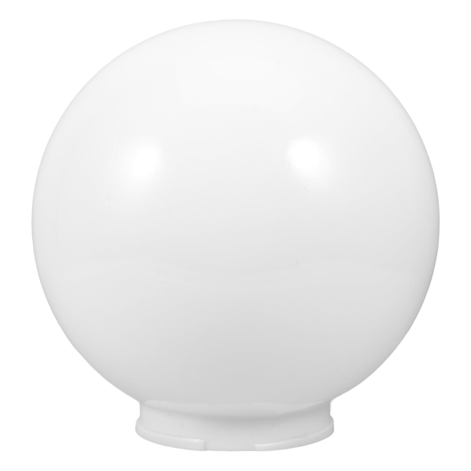 IMIKEYA Spherical Acrylic Light Shade Outdoor Replacement Globe Lamp Cover for Gardens Courtyards and Porches Base Fashionable Diffuse Lighting