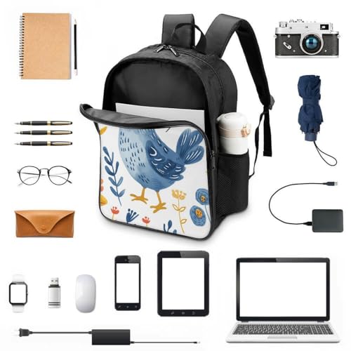 Mochila portátil para adolescentes con espacio escolar e impermeable 4