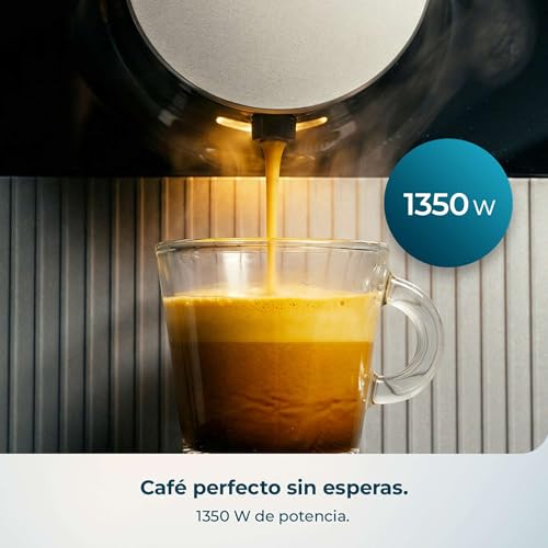 Miniatura 6 de Cecotec Cafetera Superautomática Compacta Cremmaet Cube. 1350w, Sistema De Prensado De 10g, Sistema Pre-Infusión, 19 Bares, Sistema Thermoblock, 5 Niveles De Molienda, Panel De Control Táctil