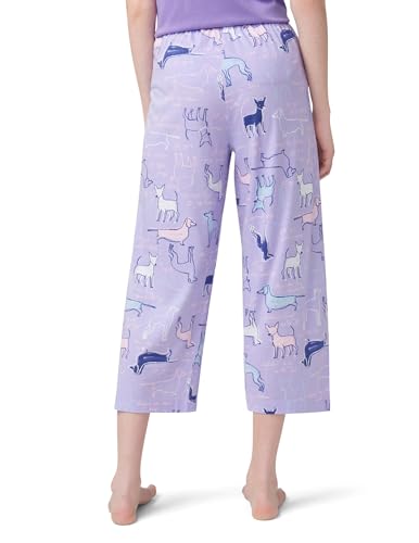 Image of HUE Women's Spring Pajama Separates Soft Whimsical Print Pjs with Flowers, Animals, Garden Themed Pjs, Cocktails