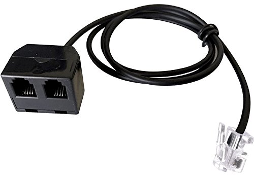 VoiceJoyTelephone Training Adapter Y Splitter for Headset or Handset for Nortel Meridican, Norstar, Avaya, Ashtra, Mitel, Polycom, Ge and Other IP Phone