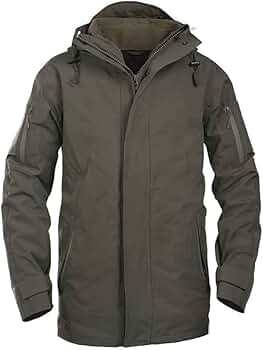Amazon.com: Mil-Tec Gen II Trilam Wet Weather Jacket w/Fleece