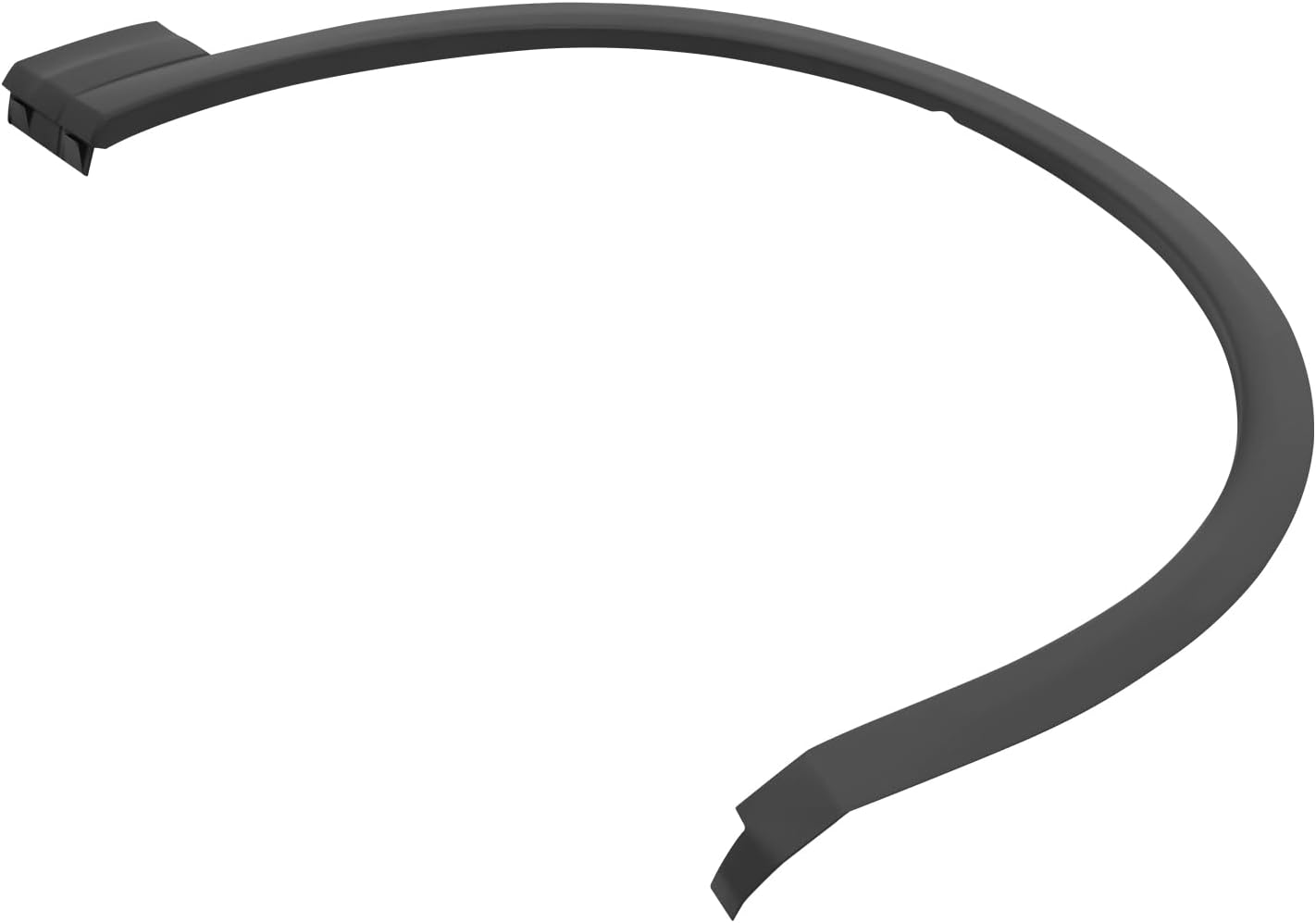 Front Wheel Arch Trim for Audi Q5/SQ5 2021 2022 2023 Right Passenger Side Front Fender Flare Molding Arch Trim Replacement Black AU1291103 80A853718JGRU (Right Passenger Side)