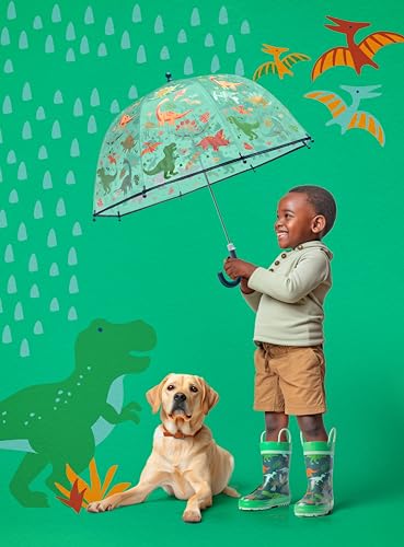 Paraguas de burbujas para niños Stephen Joseph de dinosaurio 6