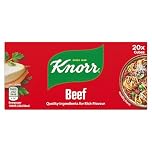 Knorr Beef Stock Cubes Adds Rich Flavour to Your Dishes Gluten-free Beef Stock 20x 10 g