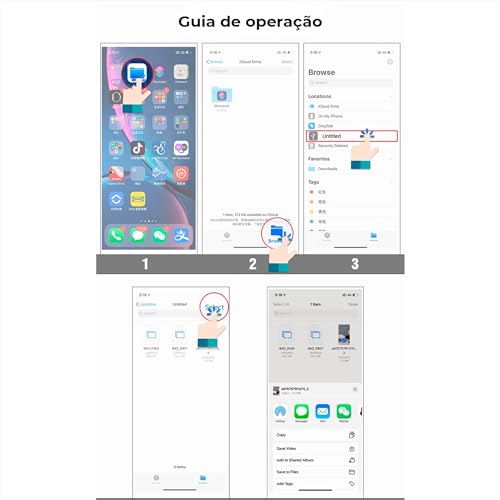Adaptador Lightning Leitor de Cartão SD Micro SD USB para iPhone iPad Câmera suporte Leitor Cartão d