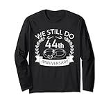Photo Gallery we still do 44th wedding anniversary matching couple idea maglia a manica Photo Gallery we still do 44th wedding anniversary matching couple idea maglia a manica