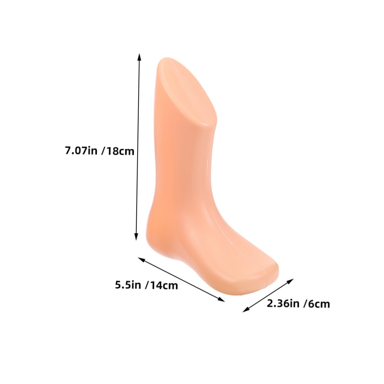 VILLCASE 4pcs Boys and Girls Foot Model Mannequin Socks Display Stand for Toddler Shoes Shop