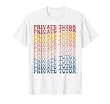 Privatlehrer Groovy Retro T-Shirt