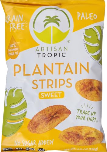 Image of ARTISAN TROPIC Sweet Plantain Chips, 4.5 OZ (Pack of 4)