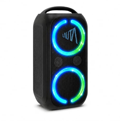 LAUTA WUMMSBOX - 160W Peak Bluetooth Partybox, Musikbox mit 103dB Sound