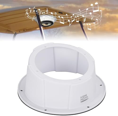 G-PLUS 6.5" Angled Speaker Enclosure Pods - For Door Or Kick Panel Mount - Universal Fit