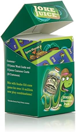 SNAKE OIL Joke Juice Game Expansion Pack for Kids - The Silly Selling Party Game