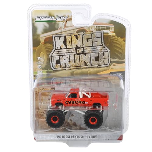 Camión Dodge Ram D250 1990 a escala 1:64 miniatura 7