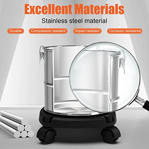 MPBEKING Aspirateur Eaux et Poussières,20L Aspirateur Humide en Acier Inoxydable,Aspirateur 3 en 1,Type de Prise de Courant, Jeu d'accessoires de 7 pièces, rallonge de 5 m, 230 V - Image 3