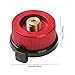KUYYFDS Camping Gas Stove Adapter for Butane Canister Gas Conversion Adapter Nozzle Convert Connector for Outdoor Camping Cooking