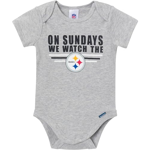 Image of Gerber NFL Baby Boys 3-Pack Onesie Bodysuit