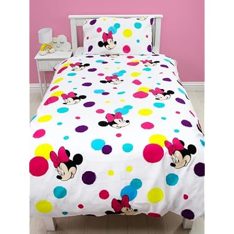 Disney Minnie Mouse Reversible Bedding Set Cover