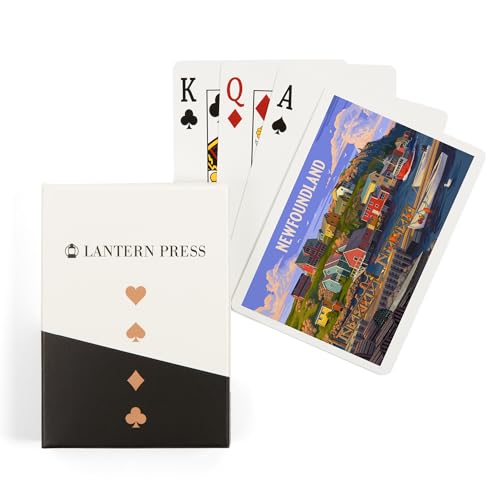 Baraja de poker Newfoundland and Labrador, 52 cartas