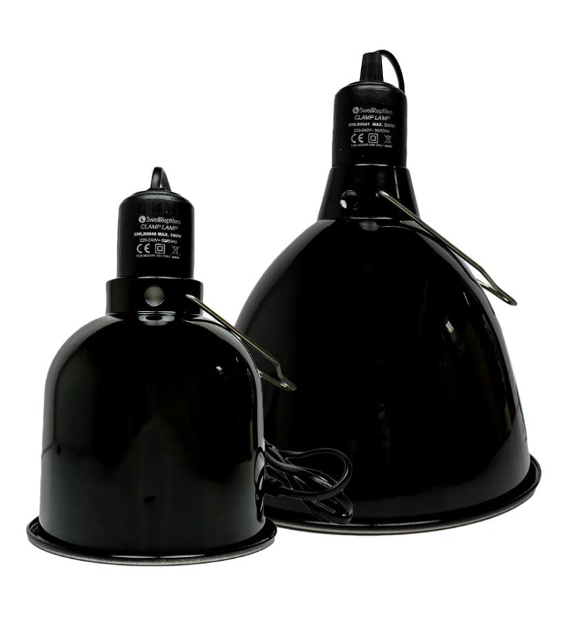 Swell Reptiles Pro Deep Dome Lamp Fixture Reflector (Medium 21cm)