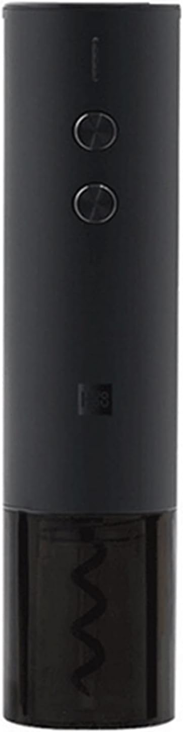 Wine Opener,Electric Wine Opener,Cork Remover Bottle Opener,Suitable for Wine Lovers As A Gift Home Kitchen Party Bar Wedding (Color : Blue) (Black)