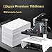 A-SUB Sublimation Paper 8.5x11 Inch-200 Sheets Heat Transfer Paper for Light Colored Fabric and Other Blanks, Works with Inkjet Printer and Sublimation Ink 125g