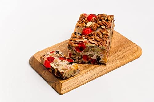 Grandma's Christmas Delicious Desserts Gourmet Tasting Fruitcake Old Fashioned Fruit and Nut Freshly Made Cake Recipe No Citron or Bitter Candied fruit From Beatrice Bakery in Holiday Gift Tin 1lb