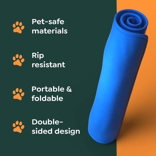Large Gel-Cooling Mat for Dogs and Cats - Easy-Fold 90x60cm - Image 3